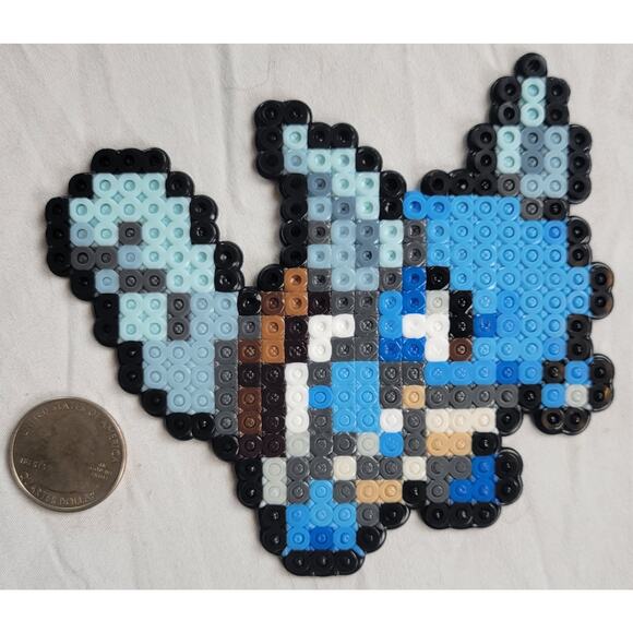 Wartortle Menu Icon Pokemon Perler Bead Pixel Art - Picture 2 of 2